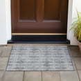 thumbnail image 6 of Addison Rugs Chantille Indoor/Outdoor Transitional Geometric Gray Washable Rectangle Rug, 1'8" x 2'6", 6 of 6