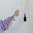 thumbnail image 2 of Miangastore 1 Set Wall-mounted Flute Rack Dual-use Flute Clarinet Holder Instrument Supply, 2 of 8