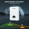 thumbnail image 6 of CAMPLUX 6 kW 240 V Point of Use Electric Tankless Water Heater, TE06Pro, 6 of 8