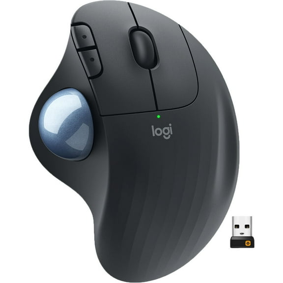 Logitech Ergo M575 Wireless Trackball Mouse - Black 910-005869