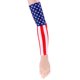 thumbnail image 2 of 1 Pieza de Sports Basket Arm Sleeve Baloncesto Fútbol Béisbol Material Spandex y Nylon Deferentes Modelos y Colores Opcionales , Bandera EEUU, YM Soledad Manga del brazo deportivo, 2 of 10