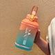 thumbnail image 2 of Botella de agua de gran capacidad para niñas, con degradado, para deportes, fitness y niños, 2 of 8