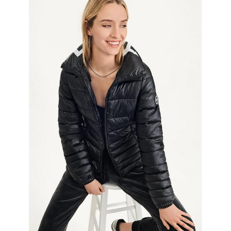 Dkny, Jackets & Coats, Dkny Sport Womens Zip Up Active Wear Black Size  Large