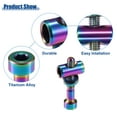 thumbnail image 3 of Unique Bargains 2 Set M5x30mm Seatpost Cycling Screws Bike Bicycle Seatpost Clamp Tube Bolt Nut Washer Assorted Color, 3 of 6