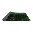 thumbnail image 2 of Ahgly Company Indoor Rectangle Abstract Emerald Green Modern Area Rugs, 6' x 9', 2 of 4