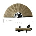 thumbnail image 3 of XZYYR Boots On The Ground Hand Fan Foldable Country Line Dance Fan Portable Large Handheld Fan Dance Accessories For Cowboy Decorations Party Table Baby Girl Wall Decorations Welcome Baby Boy Banners, 3 of 7