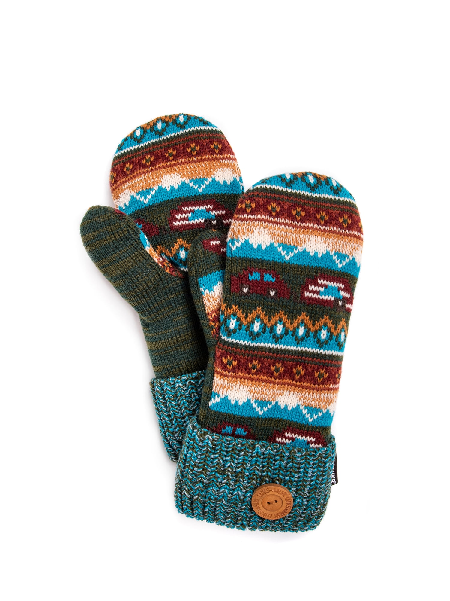MUK LUKS Women's Potholder Mittens