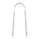 thumbnail image 3 of 2Pcs Tongue Cleaner Tongue Scraper Stainless Steel Tongue Brush Dental Tools ANGGREK DJ1016, 3 of 6