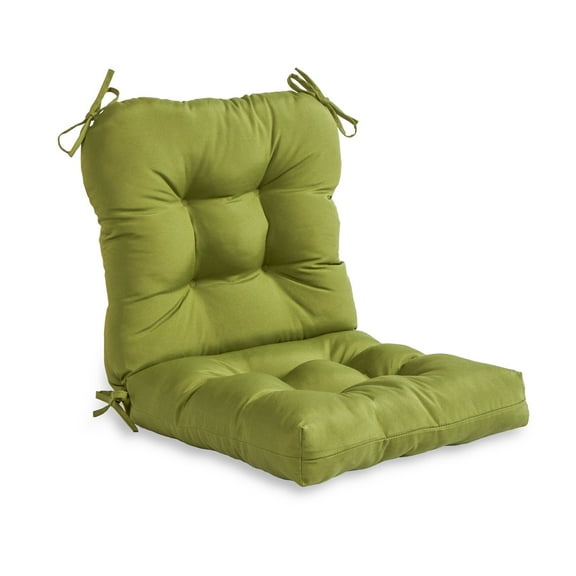 Greendale Home Fashions Hunter Green Outdoor Dining Chair Cushion