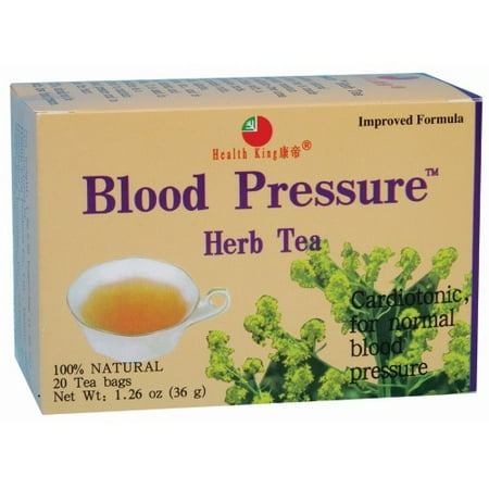 Health King Blood Pressure Tea, 20 Ct