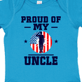 thumbnail image 4 of Inktastic Military Uncle Proud Nephew Boys or Girls Baby Bodysuit, 4 of 5