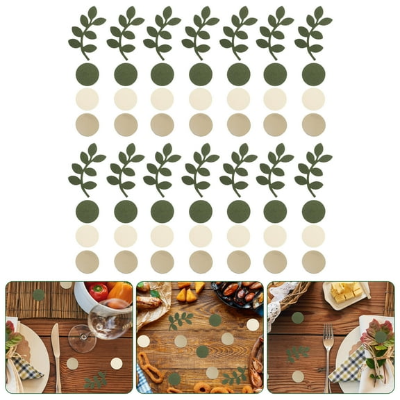 FUTUREORYY Table Scatter Decorations 8X5In Confetti for Baby Showers and New Year's Parties 1 Pack