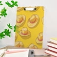 thumbnail image 7 of Hat on Yellow Acrylic Clipboards A4 Standard Letter Size Clipboard 12.5" X 9" Clip Board for Students Teacher Office, 7 of 7