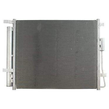 TRQ A/C Condenser & Receiver Drier for Kia Sorento Hyundai Santa Fe Sport ACA80433