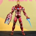 thumbnail image 2 of Avengers Super Alloy Iron Man Action Figure Comic Character Model Toy Desktop Ornament 6.3 inch, 2 of 3