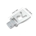 thumbnail image 3 of ZheElen Metal Rear Tail Plate Remote Control 1:12 Upgrade Modification Tailboard Part Repairing Replacement for Wltoys 124016 124018 Silver, 3 of 7