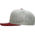 thumbnail image 4 of Pro Style Classic Snapback Wool Blend Plain Basic Cap Hat, 4 of 7