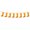 Orange, variant on Beer Boot & Beer Mug Paper Banner, Oktoberfest Party Paper Garland, Beer Themed Hanging Wall Decor For Bar, Festival, Backyard The Gathering, Coffee, 1PC