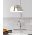 thumbnail image 2 of Luxury Mid Century Modern Pendant, Brushed Nickel, UHP4790, 2 of 5