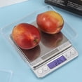 thumbnail image 3 of SHAR Super Large Food Scale 500/0.01g Battery Type Digital Kitchen Scale Electronic Precision Scale Stainless Steel Weighing Platform, 3 of 5