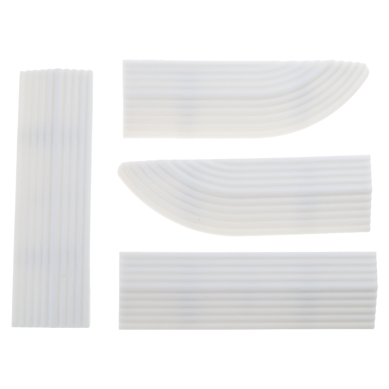 CANKER Anti-Slip Threshold Door Step Ramp Kit for Inteligent Robot Vacuum Cleaner Lightweight TPE Ramp for Wheelchairs