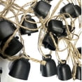 thumbnail image 6 of Set of 6 Vintage Metal Cowbell with Rope for Home Decor and Craft Projects, 6 of 9