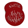 thumbnail image 1 of Inkdotpot Étiquette de Noël en Feuille d'Argent Véritable 50 Pcs, 1 of 6