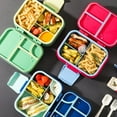 thumbnail image 5 of Bento Box, Lunch Box - Dienrx Lunch Box for Teens Lunch Container with 5 Compartments Leak Proof Portable Handle Microwave/Dishwasher, 1 Lunch Box, 5 of 9