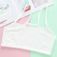 thumbnail image 2 of Mikilon Young Girls Solid Color Soft Comfortable Breathable Children Thin Style Student Bra Underwear, 2 of 3