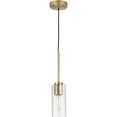 thumbnail image 4 of Progress Lighting Cofield 1-Light Pendant, Vintage Brass, Glass Shade, 4 of 11