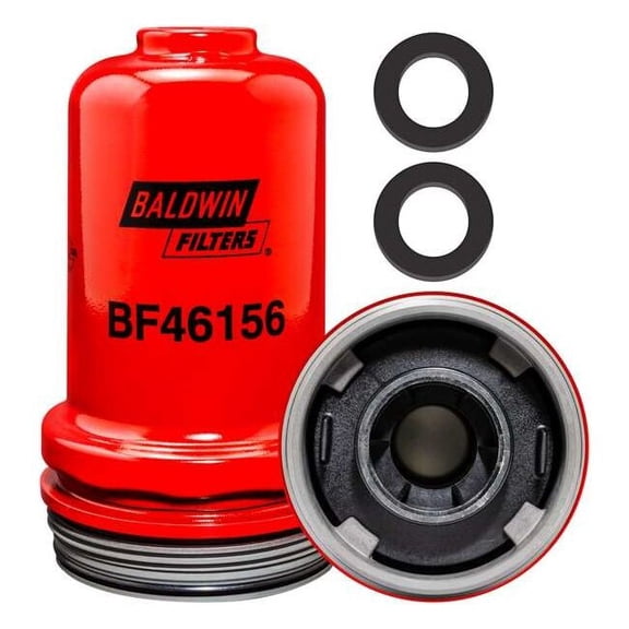 Baldwin Filters Filter, Spin-On, Biodiesl/Diesel, 6-23/32 in L BF46156