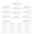 thumbnail image 2 of Miangastore 1 Set File Folder Tabs File Filing Tabs Hanging File Labels Portable File Folder Tabs, 2 of 8