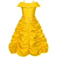 thumbnail image 2 of Disfraz de princesa Knemmy para niñas, Halloween, amarillo, 2 of 7
