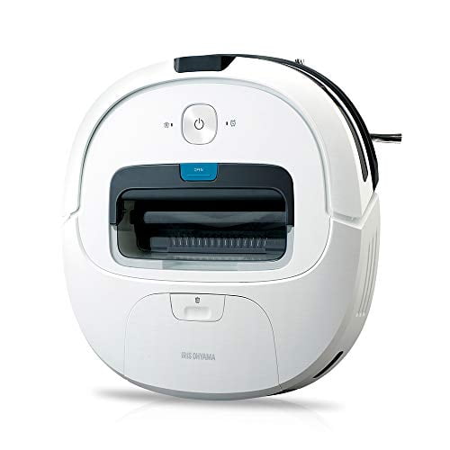 Iris Ohyama IC-R01-W Robot Vacuum Cleaner Wet Wipe Automatic 