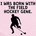 thumbnail image 2 of CafePress - Born With The Field Hockey Gene Body Suit - Long Sleeve Cotton Baby Bodysuit, 2 of 4