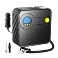 thumbnail image 1 of Compresor de aire, pequeño inflador de neumáticos portátil con manómetro, bomba para neumáticos de automóvil, 12 V CC, compresor de neumáticos, bomba de aire eléctrica para neumáticos de, 1 of 6