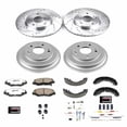 thumbnail image 3 of PowerStop Front and Rear Z26 Street Warrior Brake Pad Rotor Drum and Shoe Kit Fits: HONDA Select Models K15243DK-26, 3 of 9