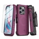 thumbnail image 1 of Funda MYBAT Maverick MagSafe Clip para iPhone 15 PRO Ciruelo con Mica, 1 of 9