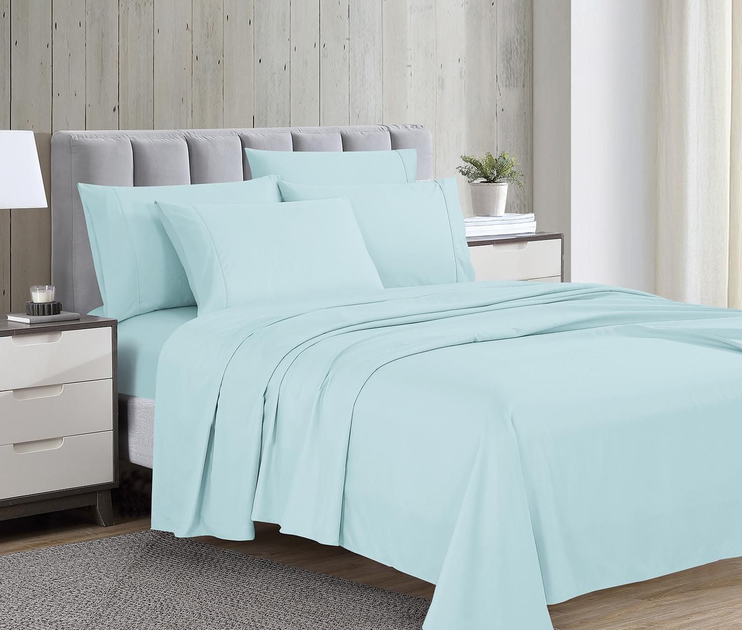 1800 Series Microfiber Sheet Set with Bonus Pillowcases