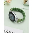 thumbnail image 7 of Wearlizer Elastic Band Compatible with Samsung Galaxy Watch 7/6/5/4 40mm 44mm/Watch 6 Classic 43mm 47mm/Watch 5 Pro 45mm/Watch 4 Classic 42mm 46mm/Watch 3 41mm/Active 2, 20mm Braided Band Women, 7 of 7