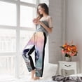 thumbnail image 6 of Picia Mist Sunflower Skull Womens Soft Woven Cotton Elastic Waistband Sleep Pajama Pant Lounge Sleep Pant With Pockets And Drawstring-Medium, 6 of 9