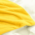 thumbnail image 3 of NTBAY 3 Piece Velvet King Duvet Cover Set with Zipper Closure and Corner Tie, Ultra Soft and Luxury Comforter Cover Set, 90"x104", Yellow, 3 of 5