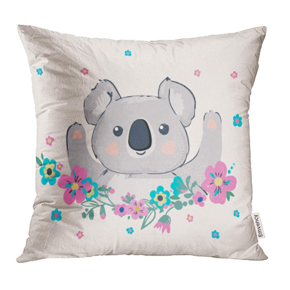 CMFUN Gray Adorable Hand Drawn Cute Animal Koala Australia Australian