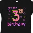 thumbnail image 4 of Inktastic It's My Third Birthday Girls Toddler T-Shirt, 4 of 5