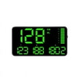 thumbnail image 1 of Pantalla de visualización frontal general, altitud, tiempo, kilometraje, estadísticas, reloj del vehículo, alarma de exceso de velocidad, 1 of 1