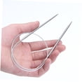 thumbnail image 4 of WRITWAA Agujas Circulares De Acero Inoxidable Con Punta Lisa Para Tejer Prendas Cómodas Y Resistentes, 4 of 8