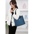 thumbnail image 1 of JennyShop Nuevo Bolso De Moda Tote Oxford Cloth Canvas Large Bag Simple Portable Bolsa De Mujeres Larga Capacidad Bolsa De Mujeres, 1 of 8