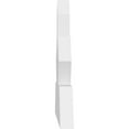 thumbnail image 3 of 48"W x 20"H x 2"D x 6"F, 10/12 Pitch, Saratoga Architectural Grade PVC Gable Bracket, 3 of 9