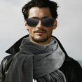 thumbnail image 2 of Bufanda de moda para hombre, bufanda cálida, suave, amigable con la piel, larga, con borla, envolturas de Cachemira, a prueba de viento en días fríos, Pashmina Unisex, Invierno Fivean unisex, 2 of 2