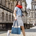 thumbnail image 5 of Bolso de mano para mujer, bolso de hombro, poliéster, bolso grande y elegante, 5 of 5